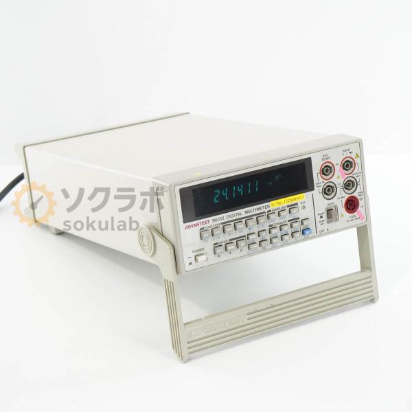 DW]USED 8日保証 ADVANTEST R6552 DMM DIGITAL MULTIMETER デジタル