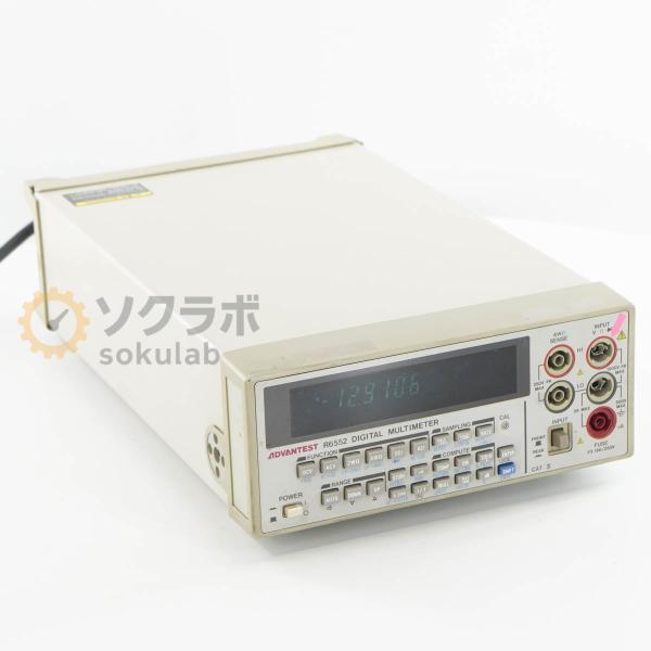 DW]USED 8日保証 ADVANTEST R6552 DMM DIGITAL MULTIMETER