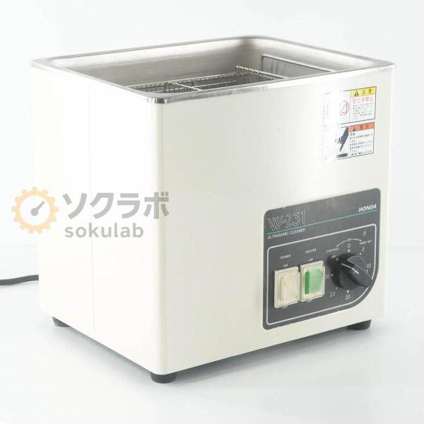 [DW]USED 8日保証 動作確認済 HONDA W-231H W-231 40kHz ULTRASONIC CLEANER 本多電子 超音波洗浄機 [08069-0269]