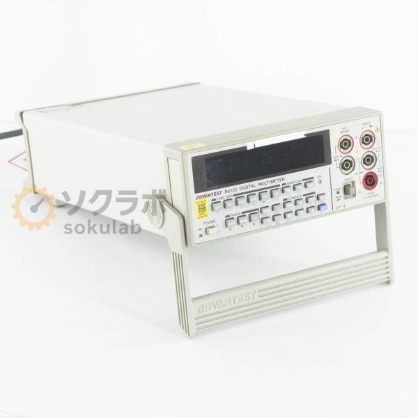 [DW]USED 8日保証 ADVANTEST R6552 DMM DIGITAL MULTIMETER アドバンテスト デジタルマルチメーター [08321-0313]
