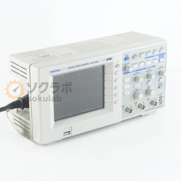 [DW]USED 8日保証 IWATSU DS-5102B 25MHz 1GS/s DIGITAL OSCILLOSCOPE 岩崎通信機 岩通 デジタルオシロスコープ [08420-0077]