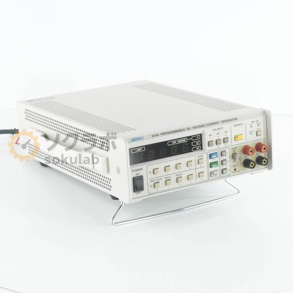 [DW]USED 8日保証 ADCMT 6144 PROGRAMMABLE DC VOLTAGE/CURRENT GENERATOR エーディーシー 直流電圧/電流発生器 [08420-0165]