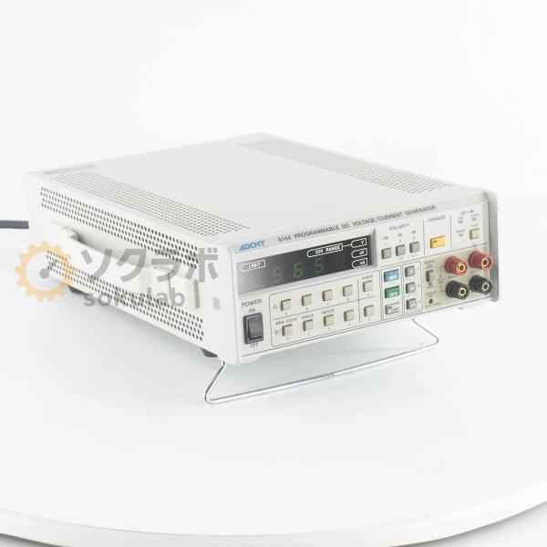 [DW]USED 8日保証 ADCMT 6144 PROGRAMMABLE DC VOLTAGE/CURRENT GENERATOR エーディーシー 直流電圧/電流発生器 [08420-0172]