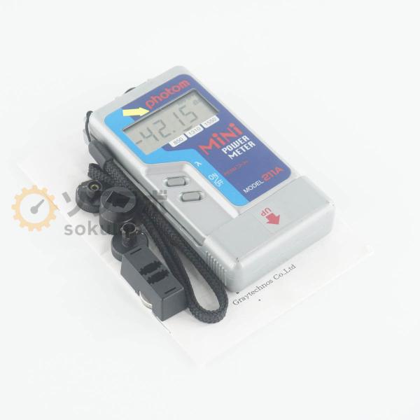 [DW]USED 8日保証 校正2026年12月まで有効 Graytechnos 211A Photom Mini Optical Power Meter グレイテクノス 光パワーメーター オプティカルパ… [08706-0033]