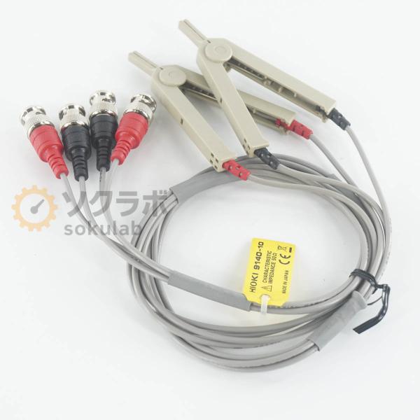 [DW]USED 8日保証 HIOKI 9140-10 4-Terminal Probe 日置 4端子プローブ [08714-0093]