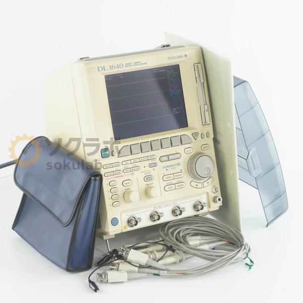 [DW]USED 8日保証 YOKOGAWA DL1640 701610-AC-M-J1/C10 200MHz 200MS/s DIGITAL OSCILLOSCOPE 横河 デジタルオシロスコープ [08783-0002]