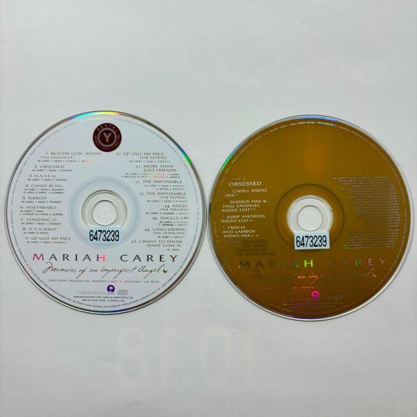 MEMOIRS OF AN IMPERFECT ANGEL(2CD)／マライア・キャリー／2枚組