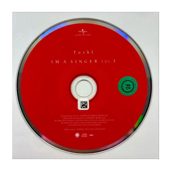 IM A SINGER VOL3／Toshl