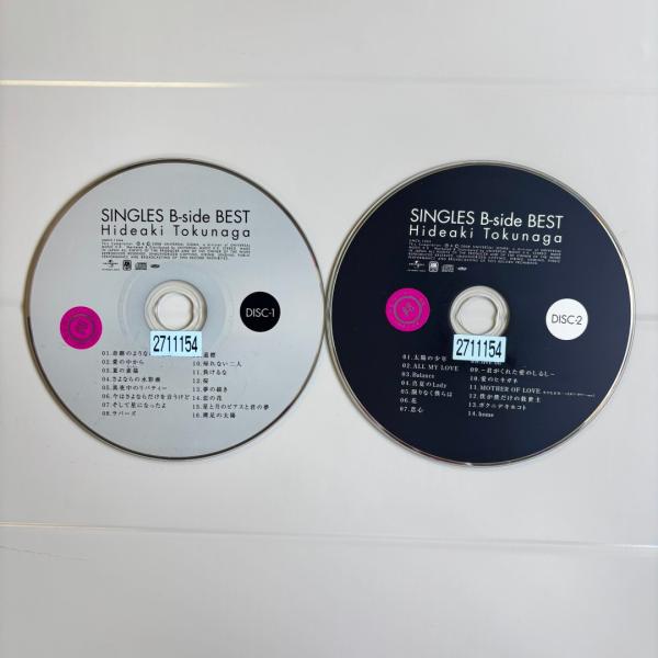 SINGLES B-side BEST／徳永英明／2枚組