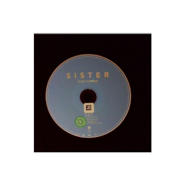 SISTER(マキシシングル)／back number