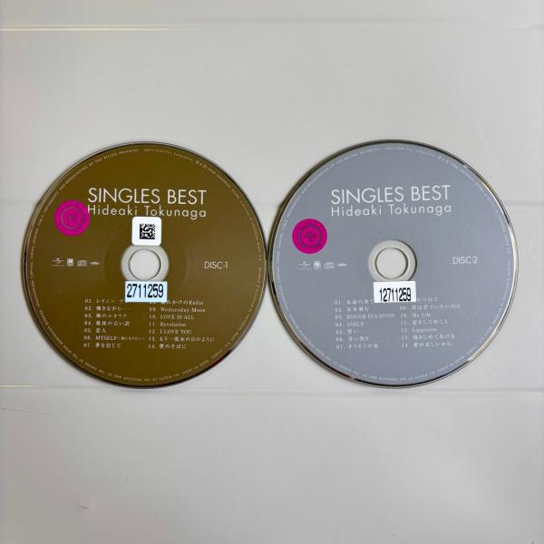 SINGLES BEST／徳永英明／2枚組