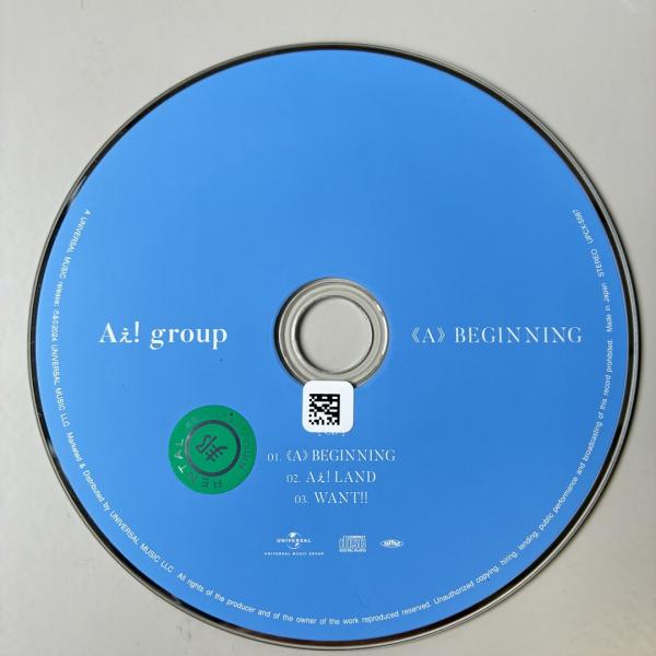 ≪A≫BEGINNING 初回限定盤B(マキシシングル)／Aぇ!group