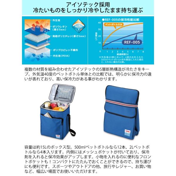 サーモス ソフトクーラー 15l Ref 015 ブルー 保冷 クーラーバック アイソテック 保冷バック スポーツ アウトドア クーラーボックス メッシュポケット Thermos Buyee Buyee 日本の通販商品 オークションの代理入札 代理購入