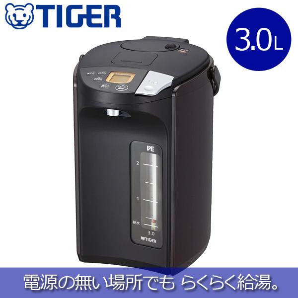 タイガー魔法瓶 電気ポット タイガー とく子さん 3リットル 3L タイガー魔法瓶 電気ポット タイガー とく子さん 3リットル 3L