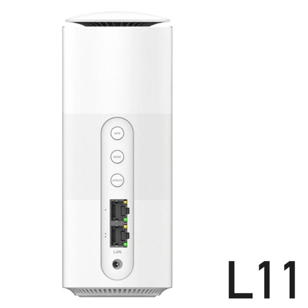 ルーター wifi6 UQ版 ホームルーター 無線lanルーター ZTR01SWU Speed Wi-Fi HOME 5G L11 WiFiルーター LANルーター ホワイト 白ロム未使用品 訳あり