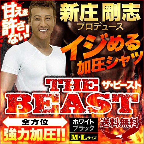 加圧シャツ インナー ビースト メンズ 着るだけ加圧 レディース 半そで 半袖 ビダン ザ ビースト エクササイズ 新庄剛志プロデュース Vidan The Beast Earth Wing 通販 Paypayモール