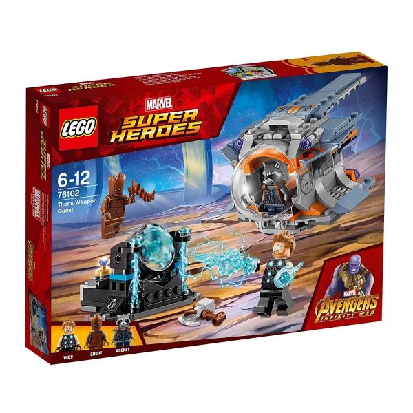 レゴ LEGO スーパー・ヒーローズ ソーの武器を探す旅 76102