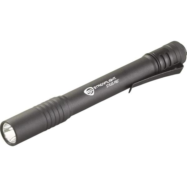 懐中電灯 ハンディライト LED 強力 電池式 小型 STREAMLIGHT ストリームライト 66118 スタイラスプロ ブラックボディ/ホワイトLED