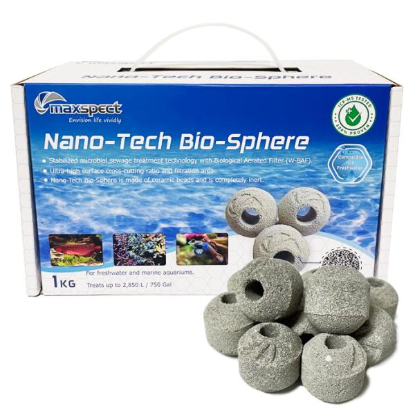 BIOSPHERE 『INSOMNIA』　バイオスフィア maxspect Nano-Tech Biosphere 1kg ろ材 淡水海水両用 ナノテック