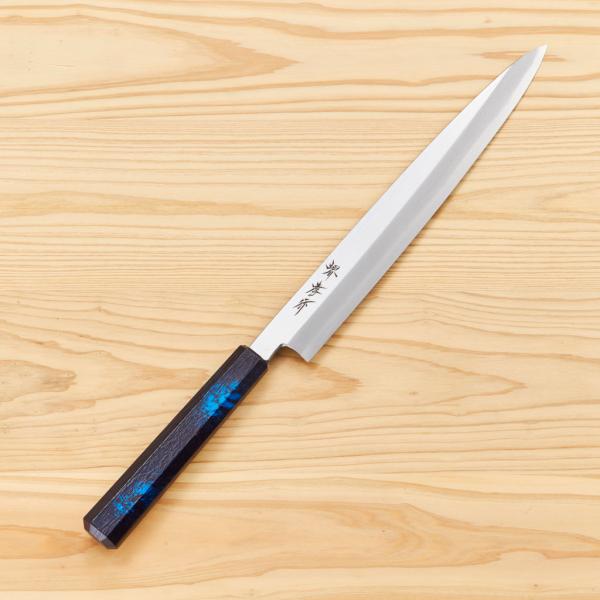 柳刃包丁 堺菊孝 270mm 9寸 柳刃包丁 堺菊守 和包丁 極上 36cm A-036 (N)（takumi） : 業務