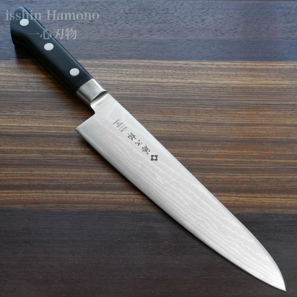 包丁牛刀210mm 藤次郎V金10号CLASSICダマスカス| JChere日本