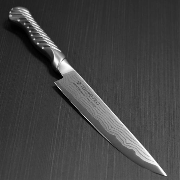 包丁 ペティナイフ 150mm 藤次郎 藤次郎作 V金10号 DPコバルト合金 セルヴィス・アン・サーレ 37層ダマスカス 霞流し 5寸 オールステンレス TOJIRO PRO 日本製 /【Buyee】 包丁 ペティナイフ 150mm 藤次郎 藤次郎作 V金10号 DPコバルト合金 セルヴィス・アン・サーレ 37層ダマスカス 霞流し 5寸 オールステンレス TOJIRO PRO 日本製 /【Buyee】