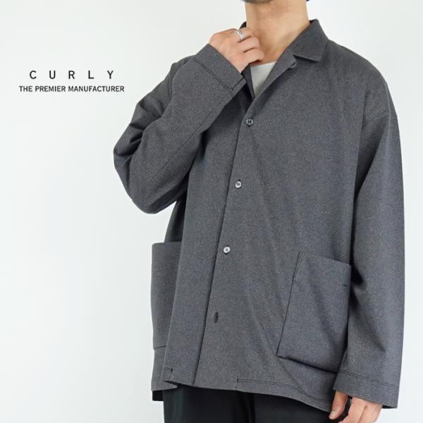 ハイゲージツイルシャツジャケット　HIGH-GAUGE TWILL SHIRT JACKET　カーリー　CURLY