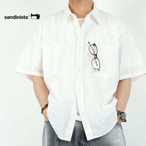 ジェントルワーク半袖シャツ　サンディニスタ　SANDINISTA　Gentle Work S/S Shirt