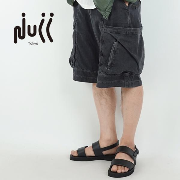 ヌルトーキョー アウトサイドデニムショーツ　NULL TOKYO　OUTSIDE DENIM SHORTS