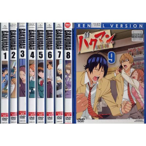 Bakuman バクマン 第1期 1 9 全9枚 全巻セットdvd レンタル落ち中古 アニメ 特撮 1074 Disk Kazu Saito 通販 Yahoo ショッピング