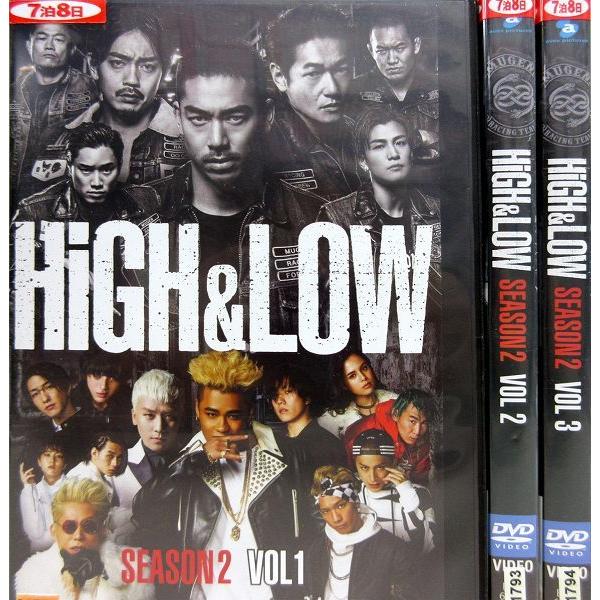 High Low Season 2 1 3 全3枚 全巻セットdvd レンタル落ち中古 邦画 Tvドラマ Disk Kazu Saito 通販 Yahoo ショッピング