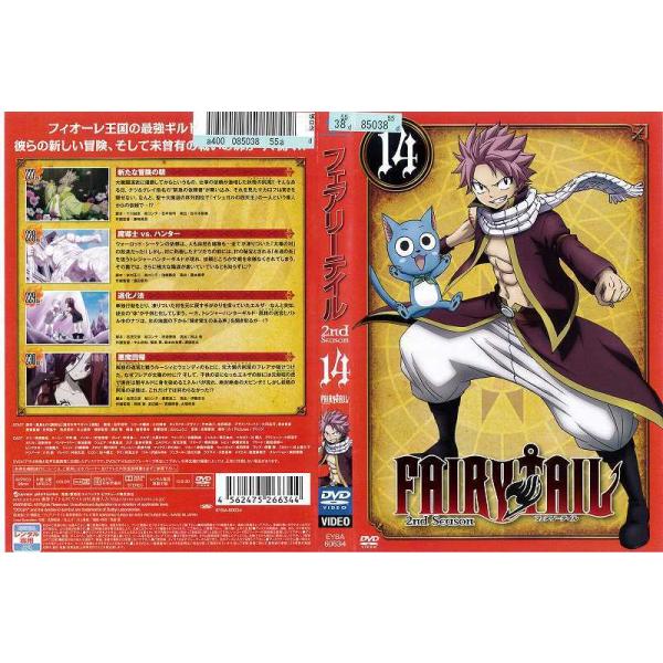 Fairy Tail フェアリーテイル 2nd 第14巻 レンタル版 中古dvd Y Disk Kazu Saito 通販 Yahoo ショッピング
