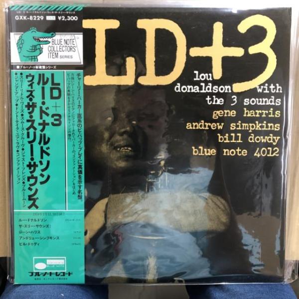 洋楽 Lou Donaldson LD+3 Blue Note 4012 Lou Donaldson with The Three Sounds ‎– LD+3 （