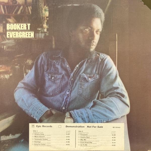 BOOKER T. (JONES) / EVERGREEN (US-ORIGINAL) : ディスクユニオン
