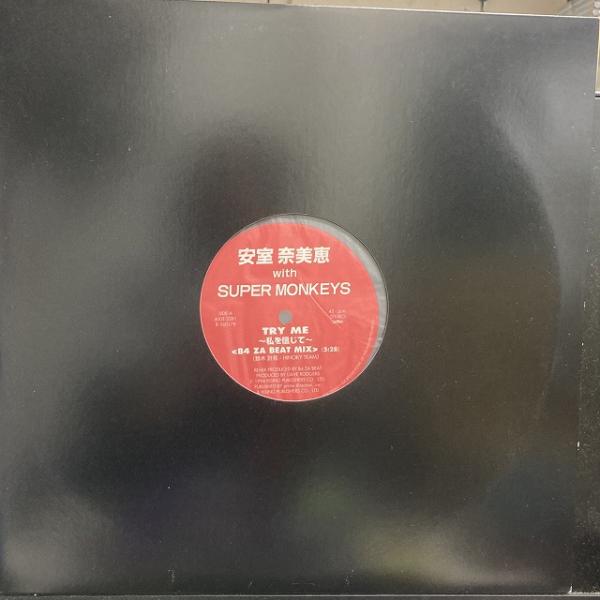 安室奈美恵　try me レコード TRY ME / TRY ME/NAMIE AMURO/安室奈美恵｜平成J-POP｜ディスク