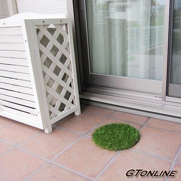 リアル人工芝 芝生マット 円形 直径30cm 300mm インテリアでもエクステリアでも自由にアレンジ可能 人やペットに無害な高品質人工芝 丸形 高麗芝 日本芝 Gt 犬の洋服屋さん Yahoo 店 通販 Yahoo ショッピング