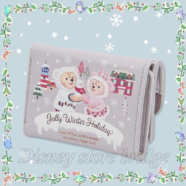 財布 ダッフィー フレンズのウィンターホリデー 19 東京ディズニーシー限定 冬 クリスマス 雪 スノー ウィンター 雪だるま コンパクト 3つ折り ウォレット 2439 ディズニーストアブリッジ 通販 Yahoo ショッピング