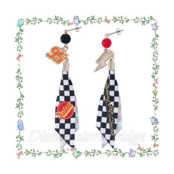ピアス ピクサープレイタイム 東京ディズニーシー 限定 カーズ マックイーン アクセサリー チェッカーフラッグ チェック柄 カーズコーデ コレクション 2707 ディズニーストアブリッジ 通販 Yahoo ショッピング