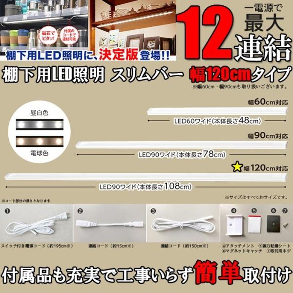 LEDCg Xo[ }Olbgt tp[ct 120cm^Cv EX6-434-52-5-6