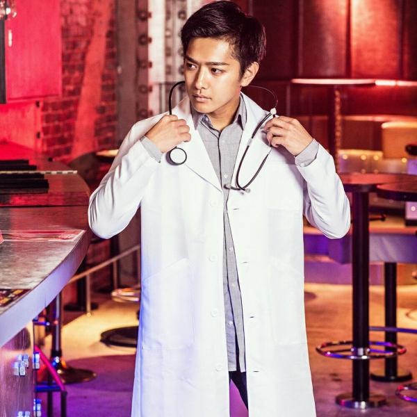 costume(コスチューム)メンズ お医者さん（ドクター）2点セット/全1色(イベント イベントーグッズ　コスチューム コスプレ セット イベント カップル