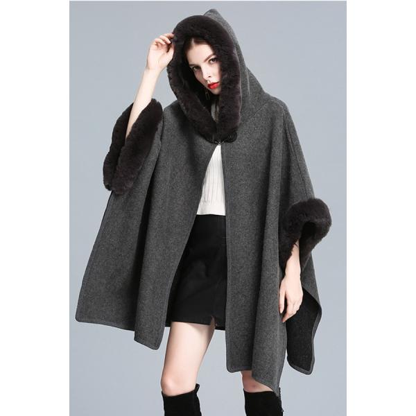 ケープショールコート ポンチョ レディース コート マント フェイクラビットファー ケープ フード付き オーバーコート インポート Divaセレクト Buyee Buyee Japanese Proxy Service Buy From Japan Bot Online
