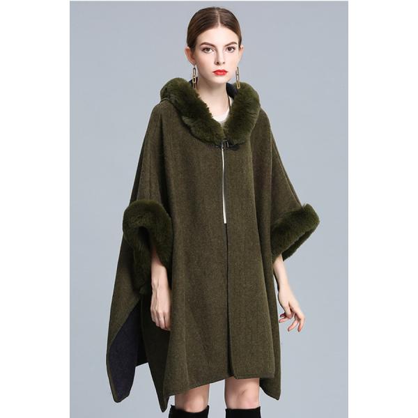 ケープショールコート ポンチョ レディース コート マント フェイクラビットファー ケープ フード付き オーバーコート インポート Divaセレクト Buyee Buyee Japanese Proxy Service Buy From Japan Bot Online