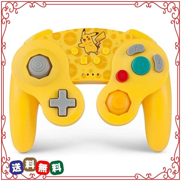 玄関先迄納品 ゲームキューブ ワイヤレス ニンテンドースイッチ Switch Nintendo Powera Gc型 エディシ ピカチュウ ポケモン コントローラー Switch Oyostate Gov Ng