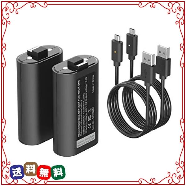 Elecgear Xbox Oneコントローラー用リチウムイオンバッテリーパック 2個10mah Li Ion充電式交換用バッテリー電池 2 Otz Diva2号店 通販 Yahoo ショッピング
