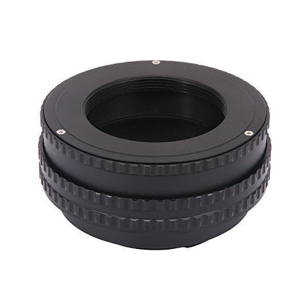Haogeマクロフォーカスレンズマウントアダプタ内蔵Focusing Helicoid 向けm42 42 mmスクリューマウントレンズをSony NEX カメラe-mount 17 mm-31 mm :wss-76PelRUj6Qfd:DIVA2号店 通販 Haogeレンズマウントアダプタfor Leica Rマウントレンズto Leica m-mountカメラなどm240、m240p、m262