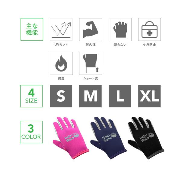 �_�C�r���O�O���[�u 2mm �����Y ���f�B�[�X UV�J�b�g �P�K�h�~ ���{�T�C�Y S�`XL �ďH�p �V���m�[�P�����O���_�C�r���O�p ���i�摜2