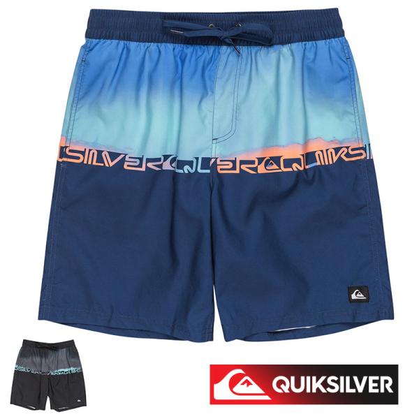 QUIKSILVER（クイックシルバー）EVERYDAY WORDBLOCK VL 19 メンズ 2025春夏モデル ボードショーツ QBS251002