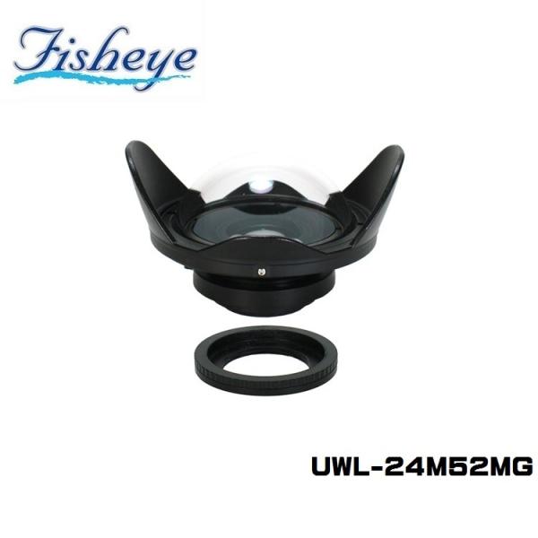 Fisheye フィッシュアイ UWL-24M52MG FISHEYE/フィッシュアイ マグネット式ワイドコンバージョンレンズ UWL