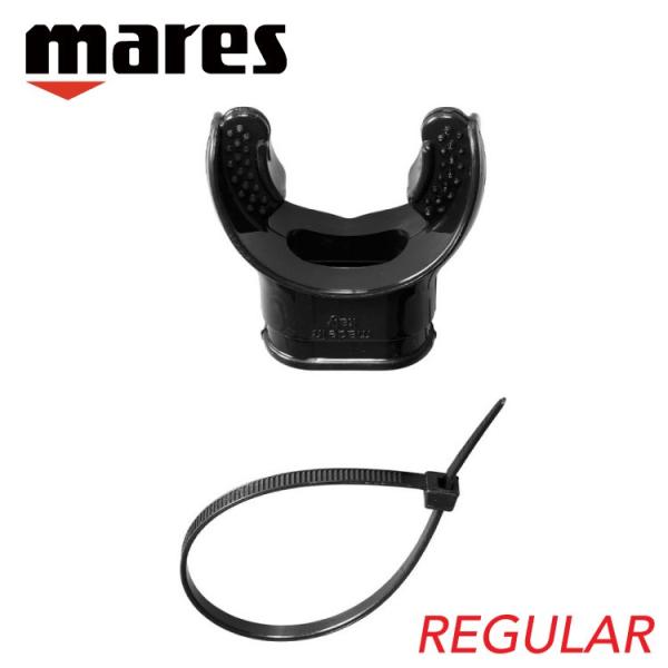 }X/mares MOUTHPIECE KIT }EXs[X (REGULAR) BK ANZT[ _CrO