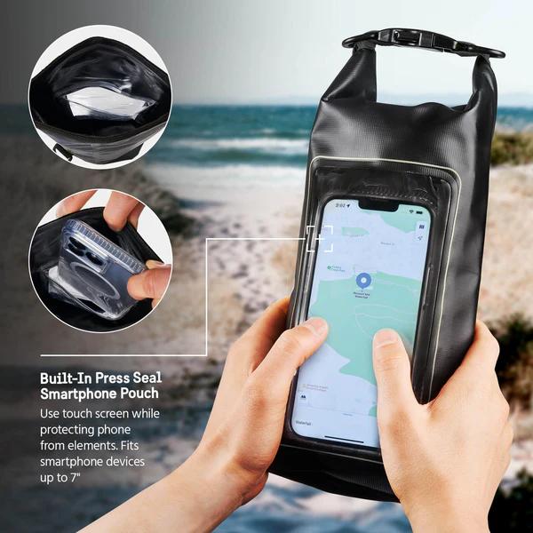 PELICAN �y���J�� �h���h���C�o�b�O 2L �u���b�N [PP048994] Phone Dry Bag - Black 7�C���`���x�܂ł̃X�}�[�g�t�H���ɑΉ� IP68�F�� ���i�摜4